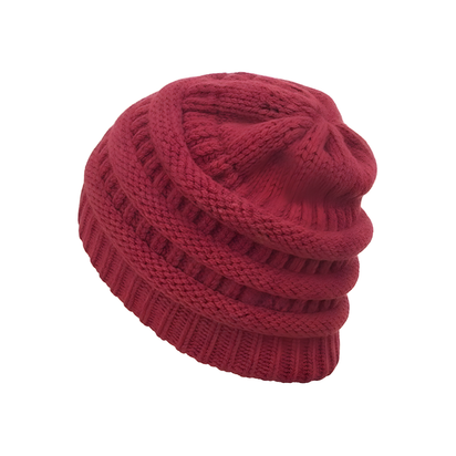 Messy Bun Winter Beanie™